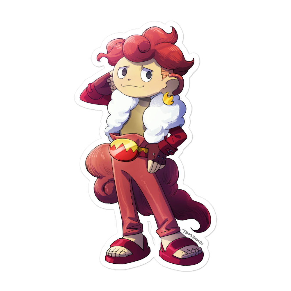 514. Simisear Gijinka Sticker