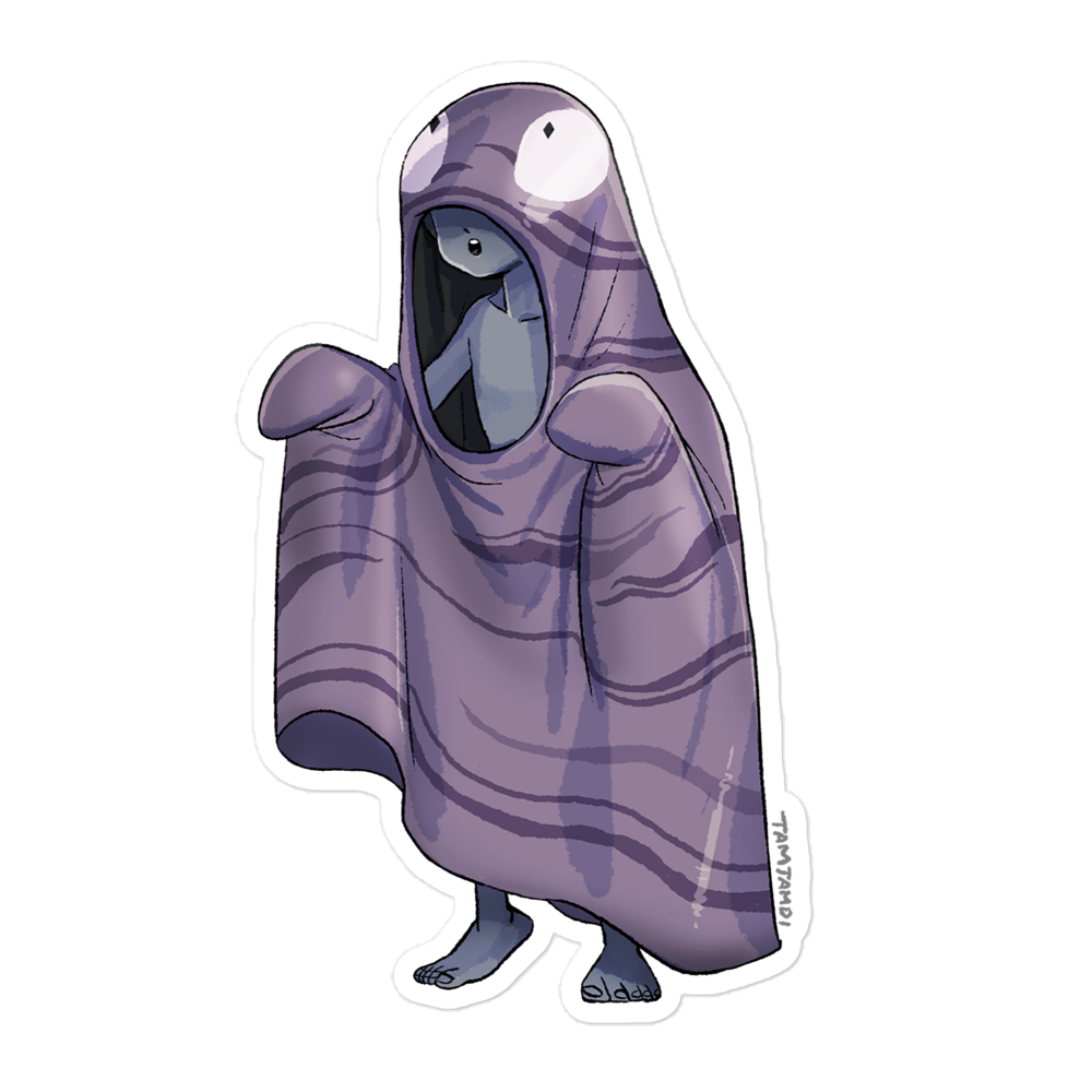 088. Grimer Gijinka Sticker