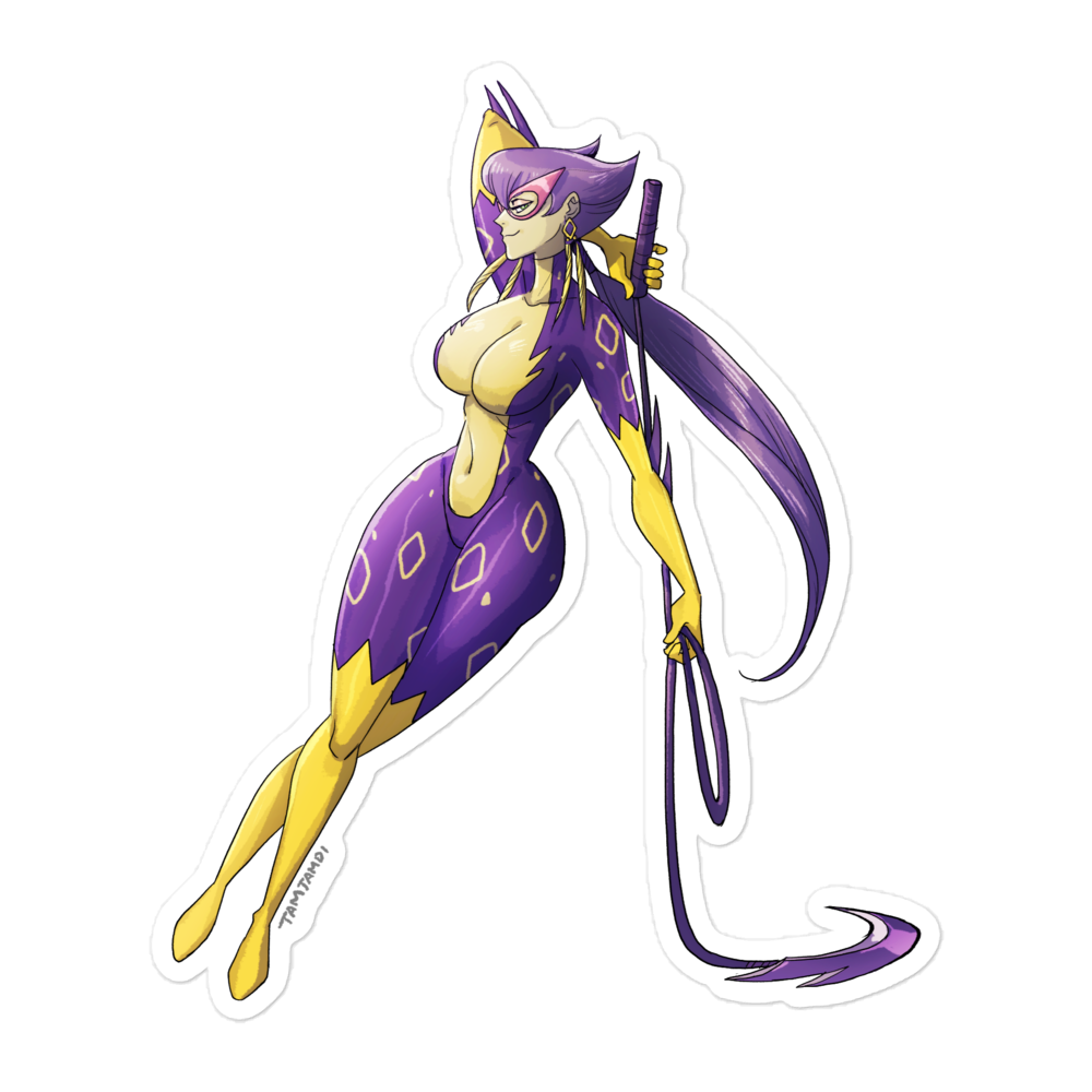 510. Liepard Gijinka Sticker