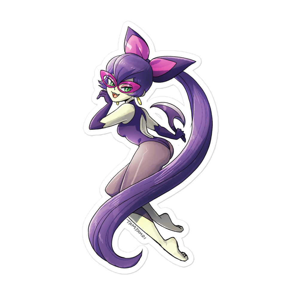 509. Purrloin Gijinka Sticker