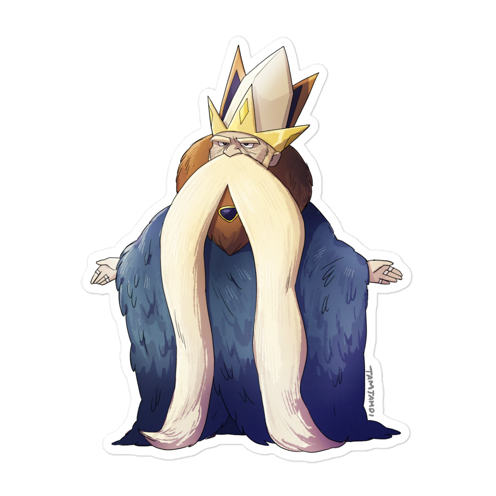 508. Stoutland Gijinka Sticker