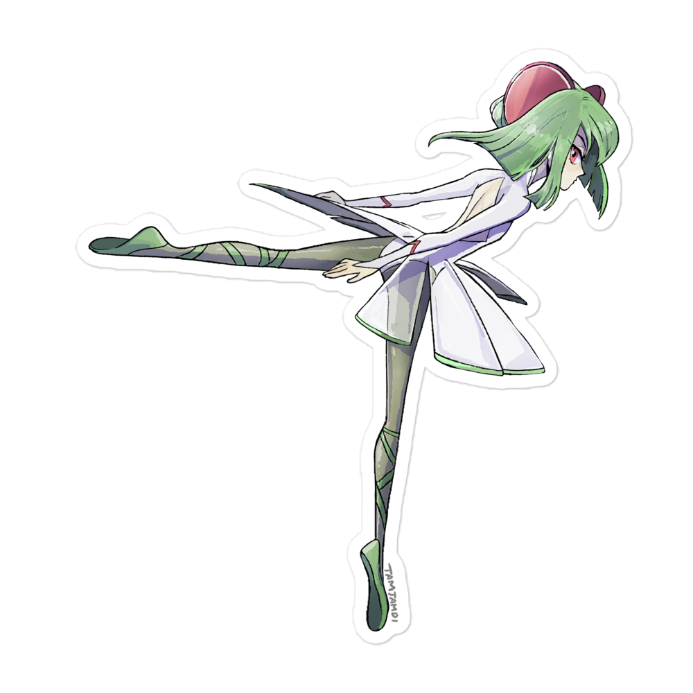 281. Kirlia Gijinka Sticker
