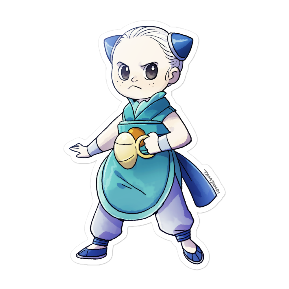 501. Oshawott Gijinka Sticker