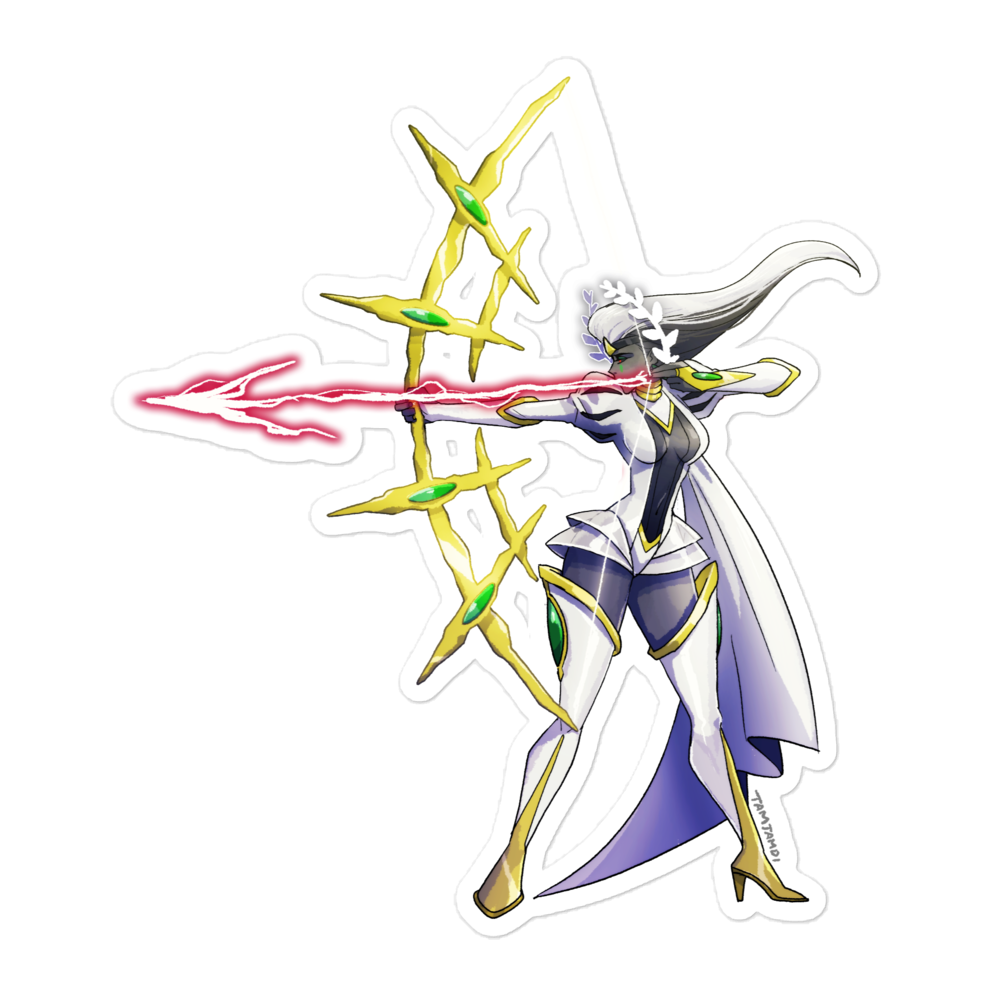 493. Arceus Gijinka Sticker