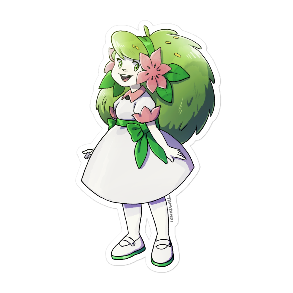 492. Shaymin Gijinka Sticker