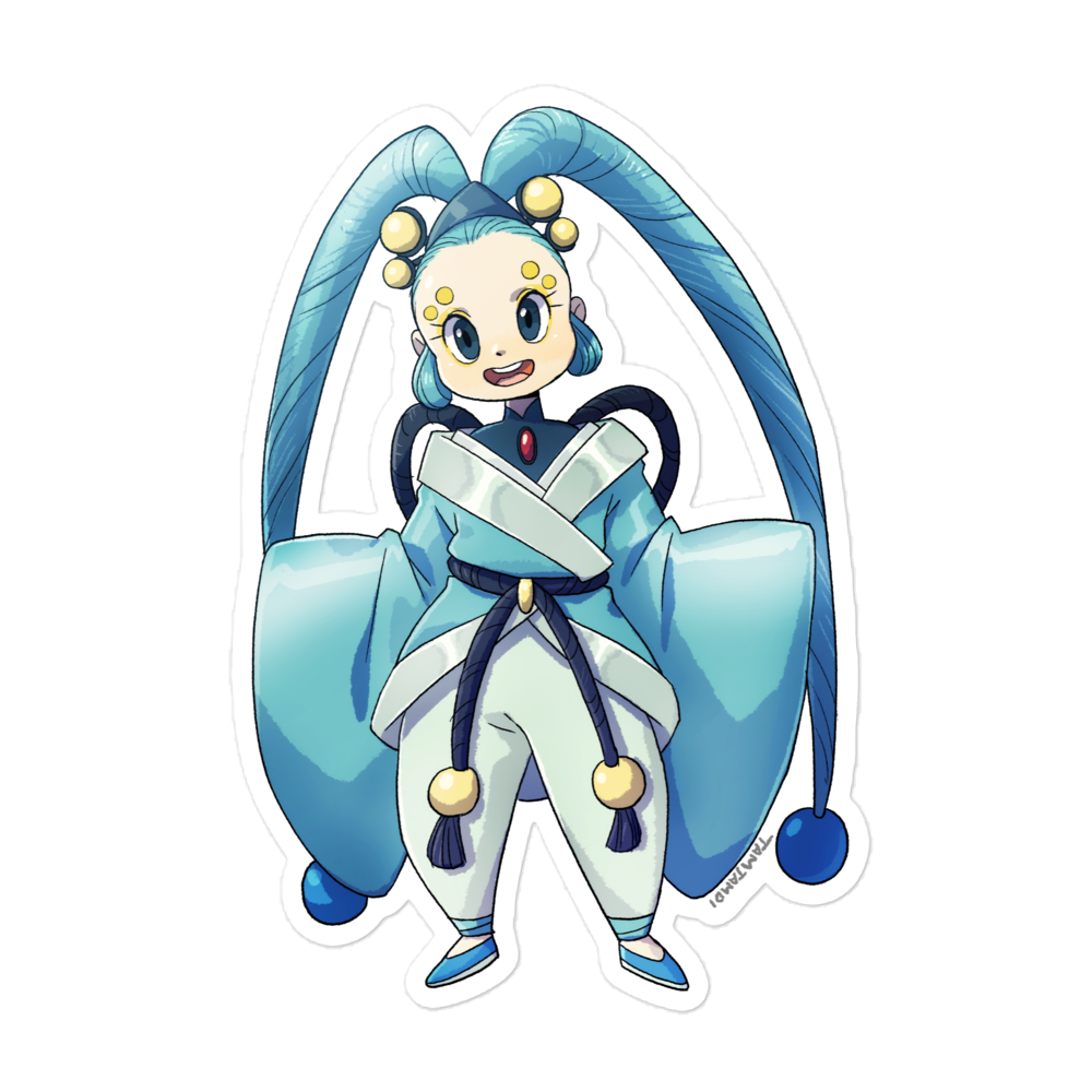 490.Manaphy Gijinka Sticker