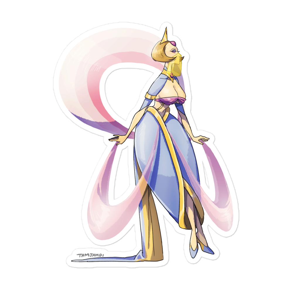 488. Cresselia Gijinka Sticker