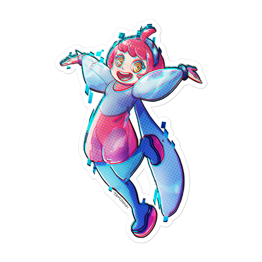 474.Porygon-Z Gijinka Sticker