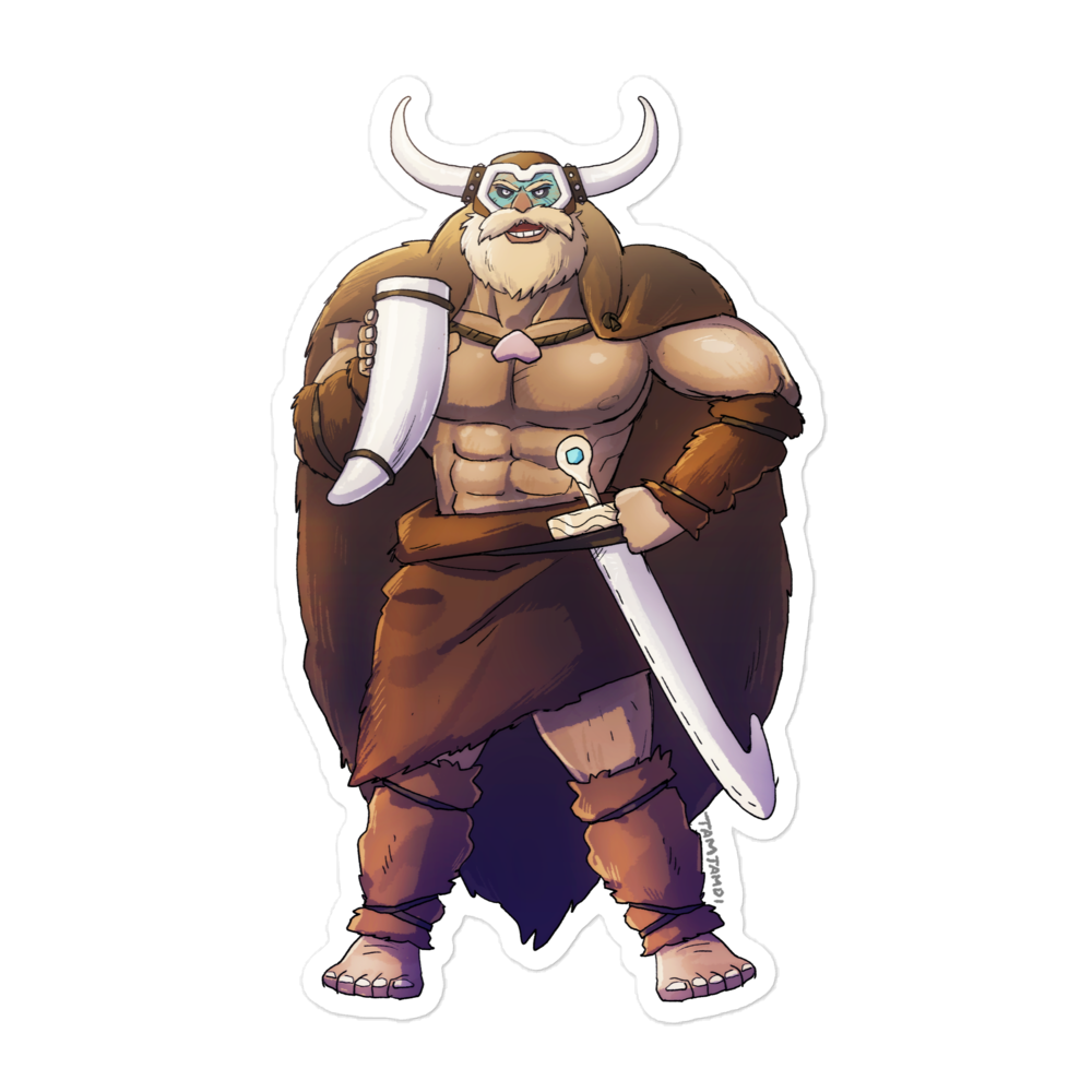 473. Mamoswine Gijinka Sticker