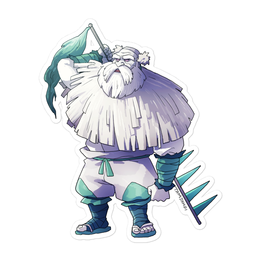 460. Abomasnow Gijinka Sticker