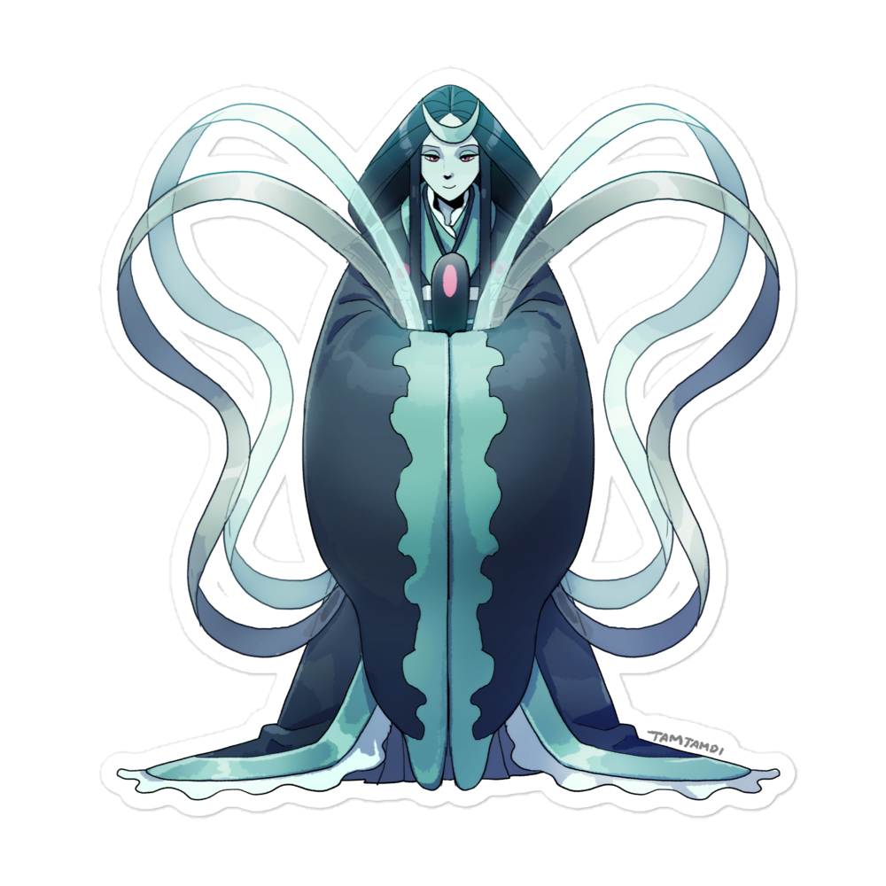 457. Lumineon Gijinka Sticker