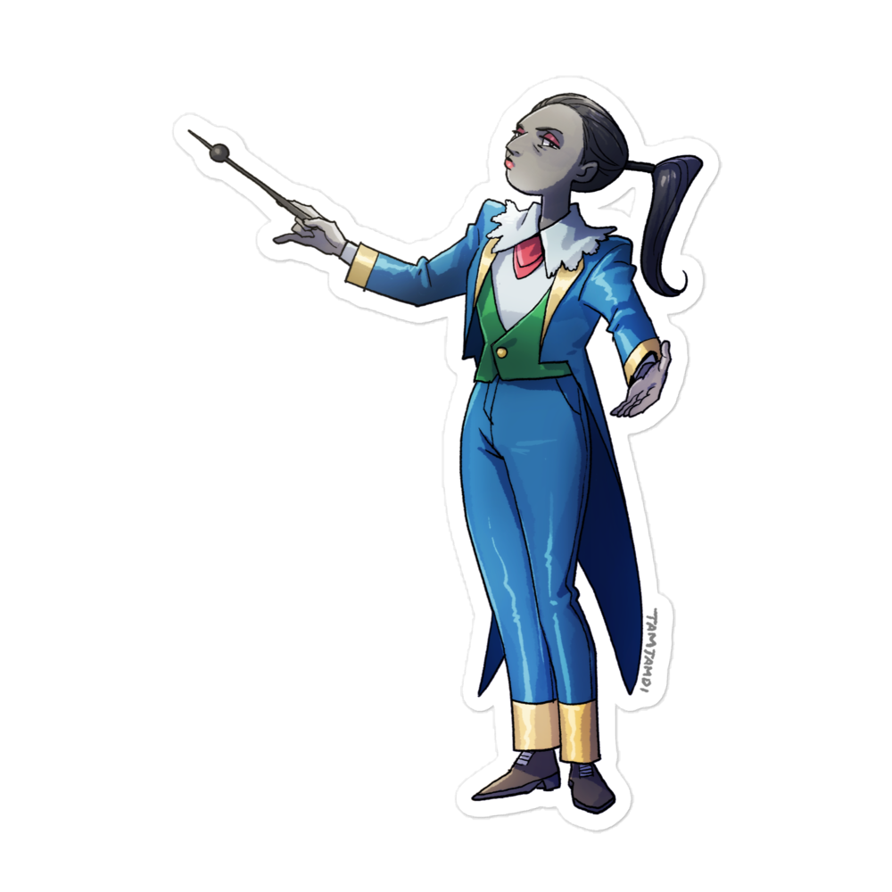 441. Chatot Gijinka Sticker