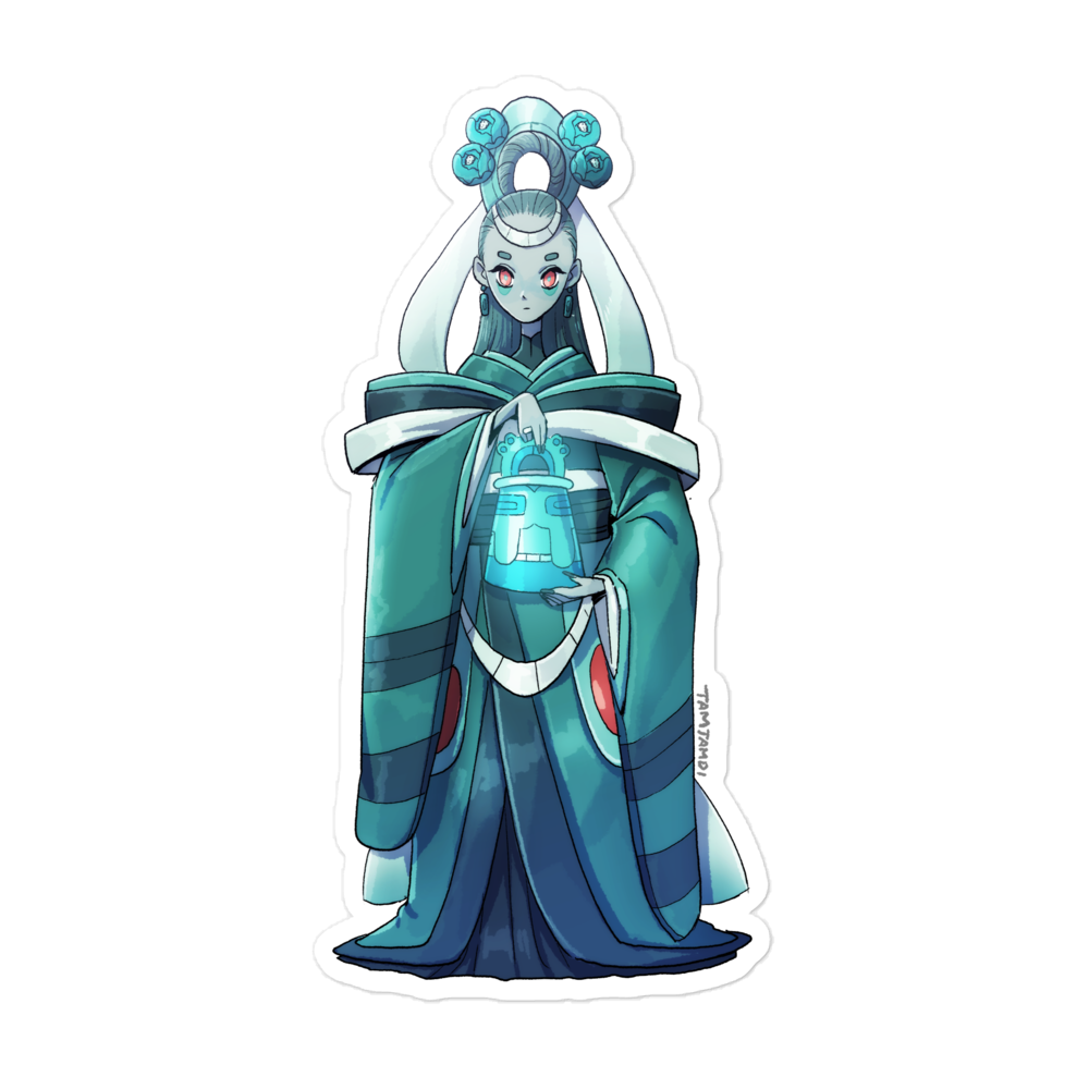 437. Bronzong Gijinka Sticker
