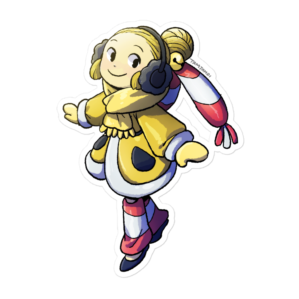 433. Chingling Gijinka Sticker