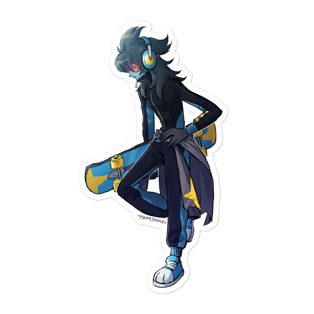 405. Luxray Gijinka Sticker