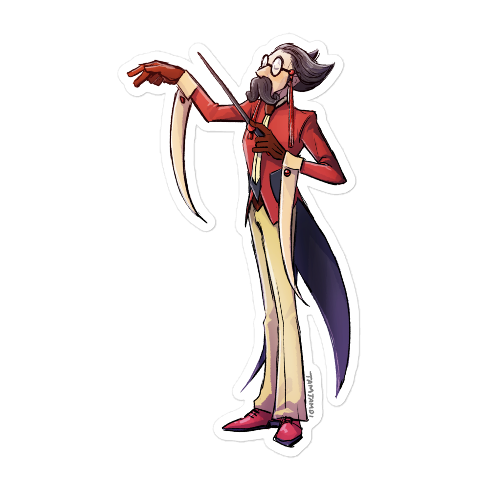402. Kricketune Gijinka Sticker