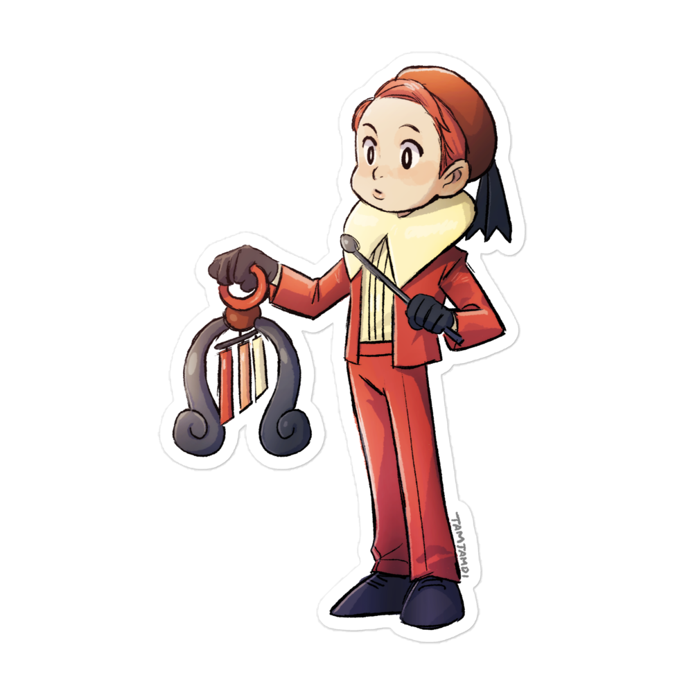 401. Kricketot Gijinka Sticker