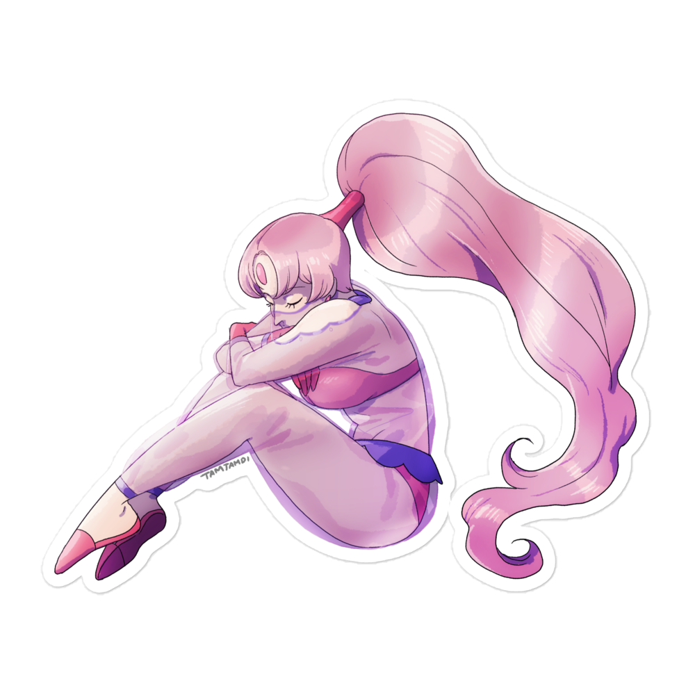 518. Musharna Gijinka Sticker