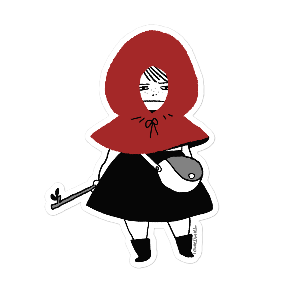 Upset Red Riding Hood