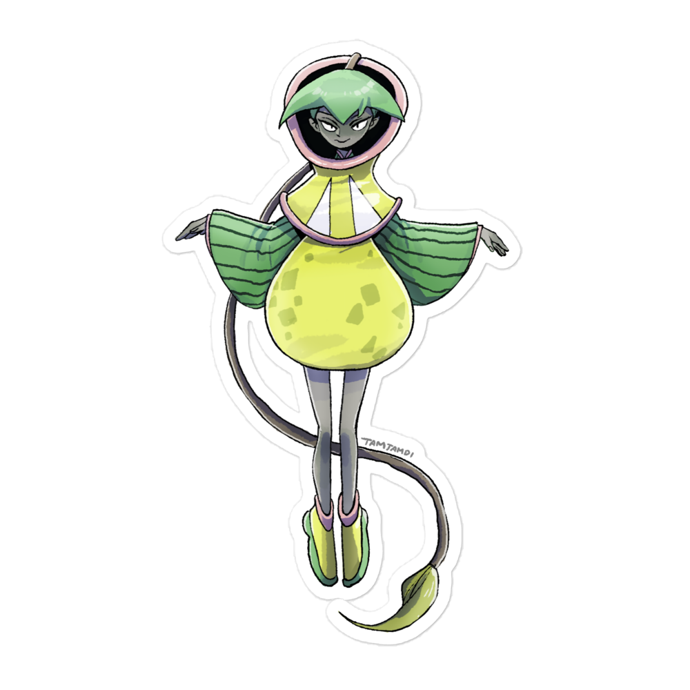 071.Victreebel Gijinka Sticker