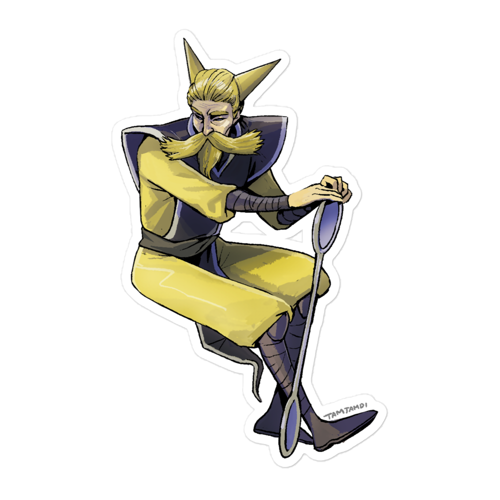 065.Alakazam Gijinka Sticker