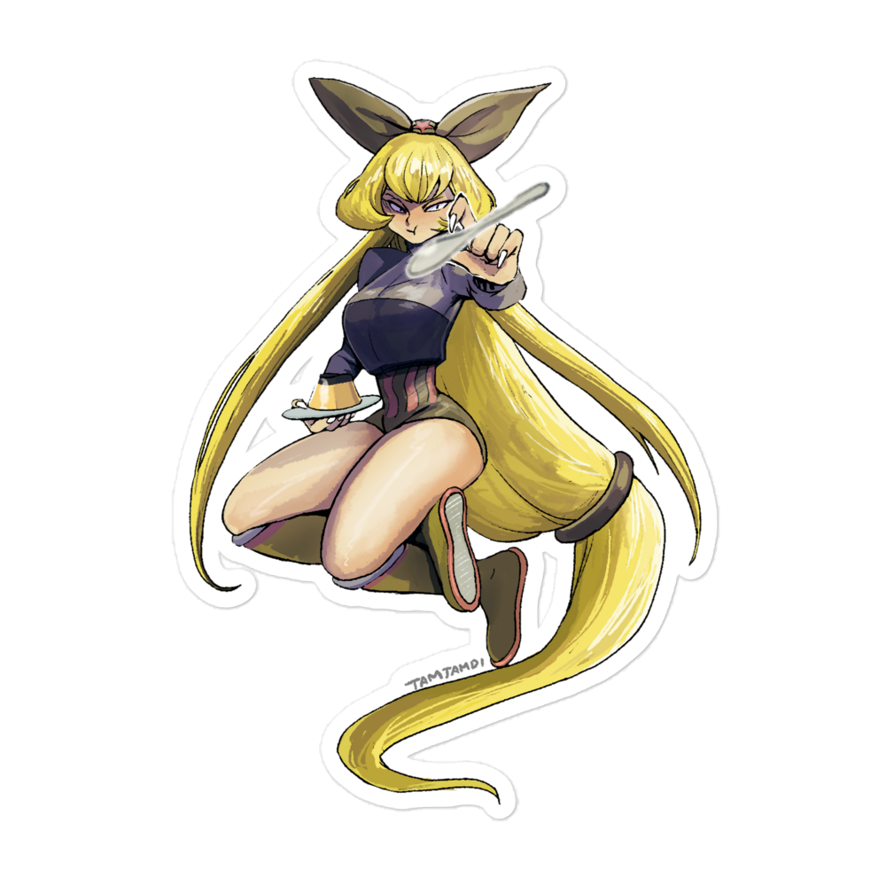 064.Kadabra Gijinka Sticker