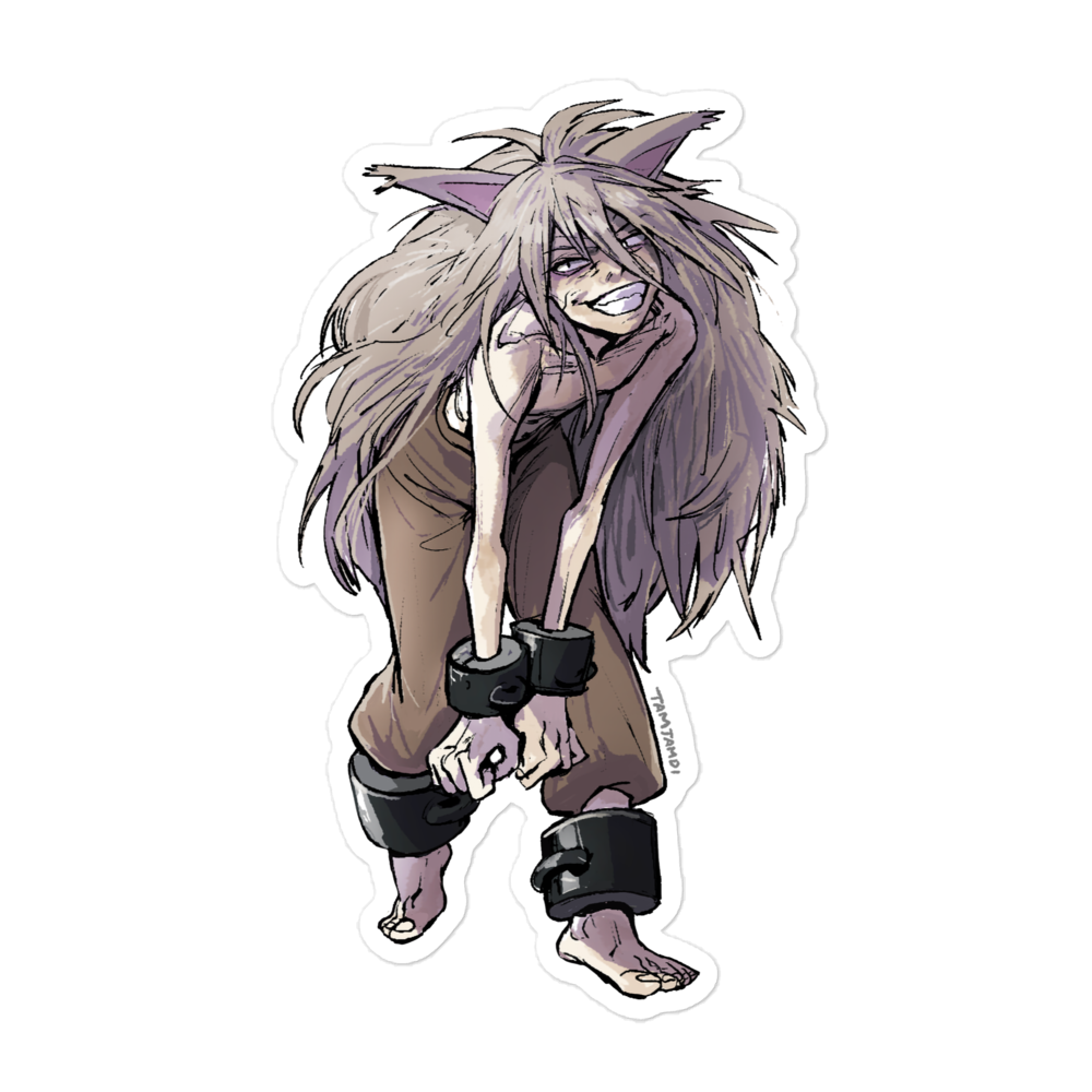 057.Primeape Gijinka Sticker