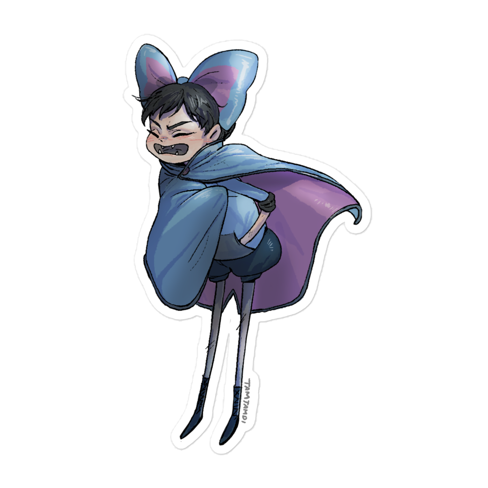 041.Zubat Gijinka Sticker