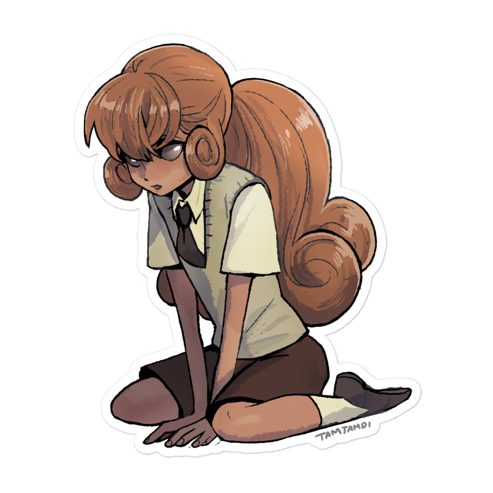 037.Vulpix Gijinka Sticker