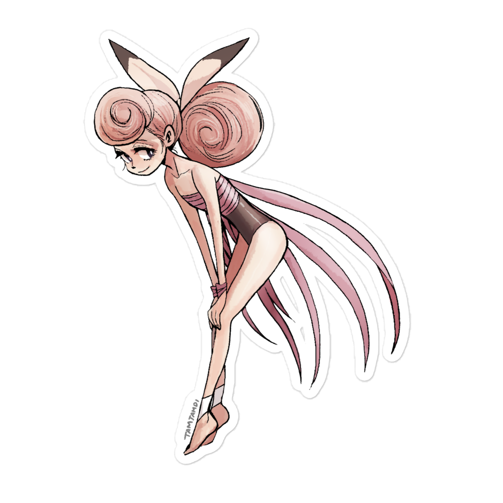 036.Clefable Gijinka Sticker