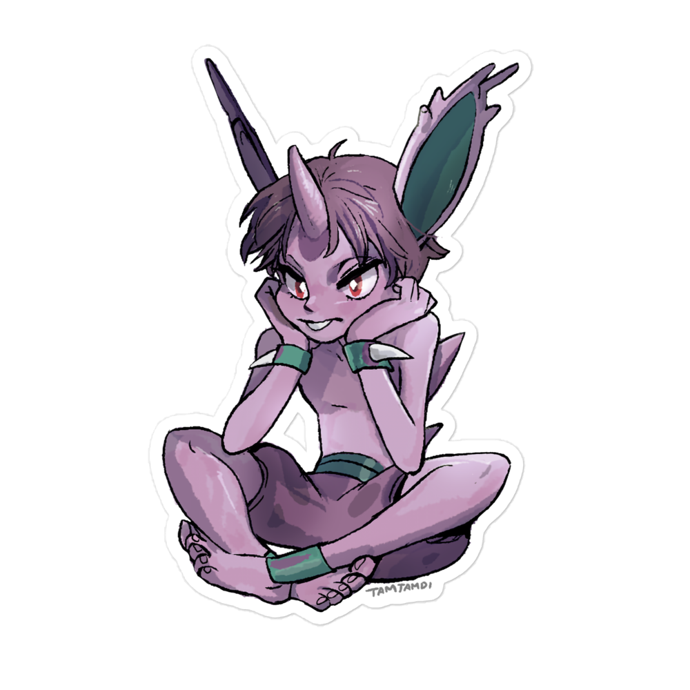 032.Nidoran♂ Gijinka Sticker