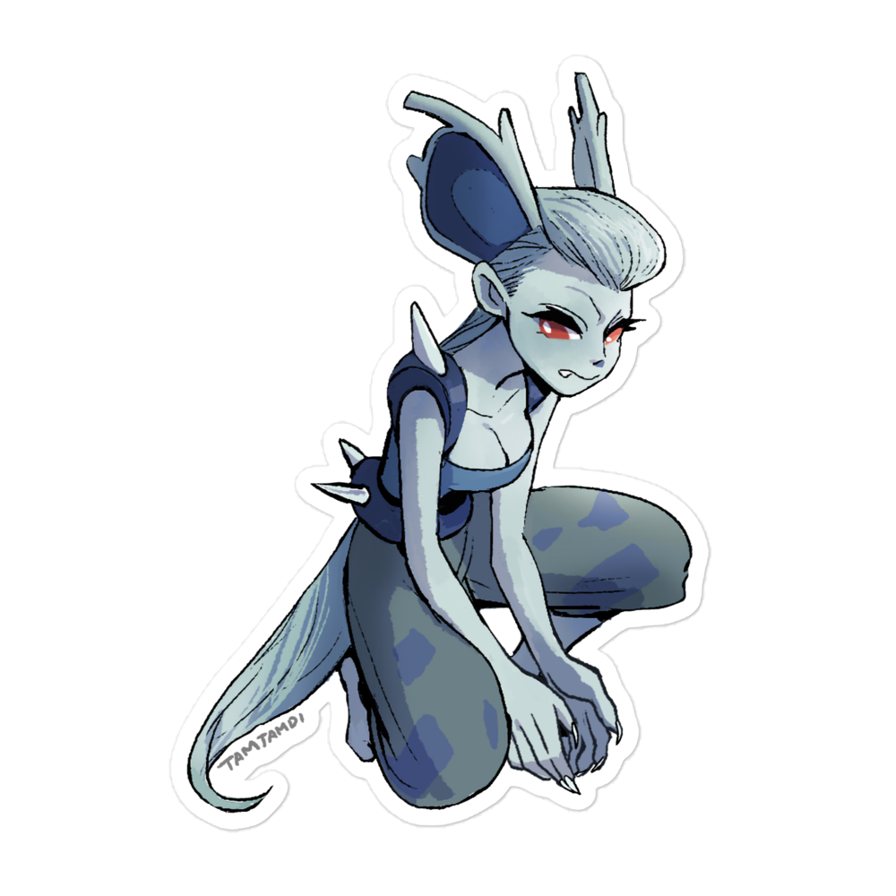 030.Nidorina Gijinka Sticker