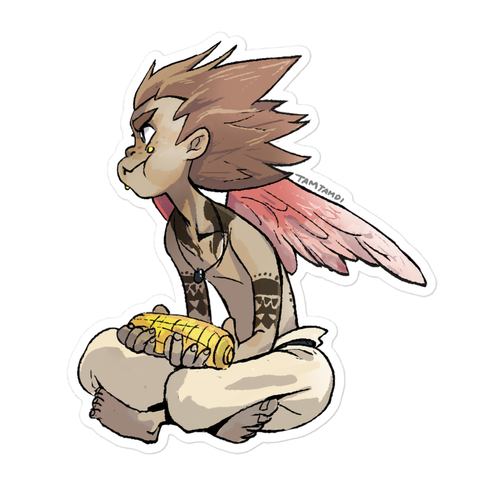 021.Spearow Gijinka Sticker