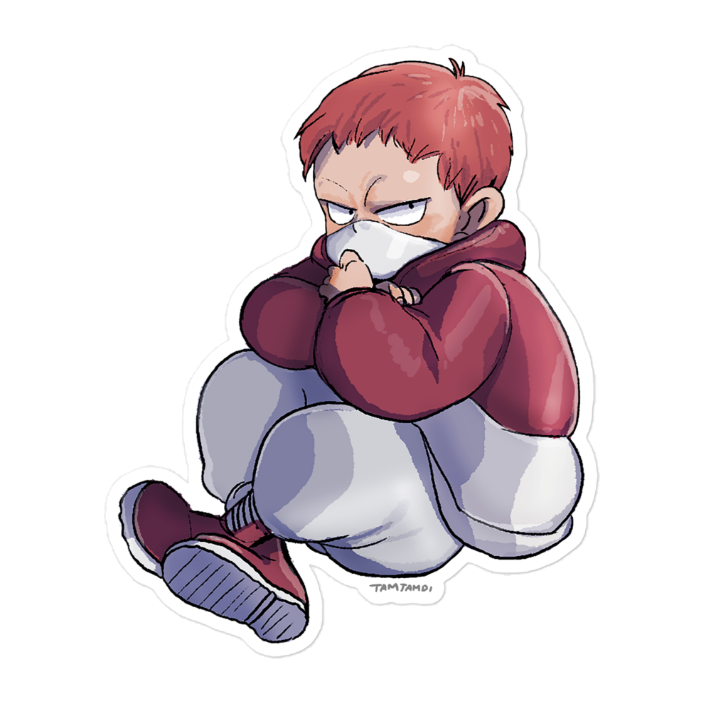 100. Voltorb Gijinka Sticker