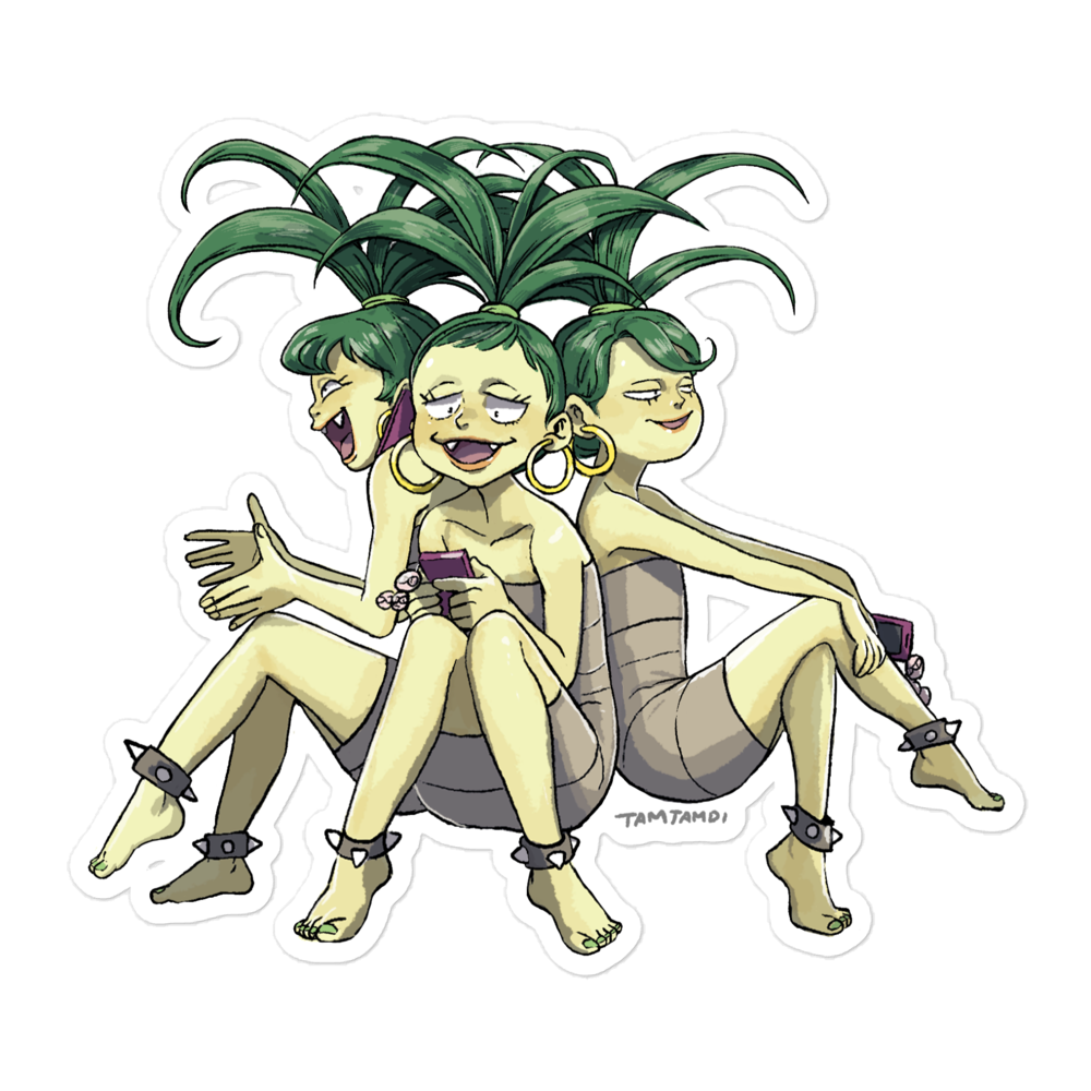 103. Exeggutor Gijinka Sticker