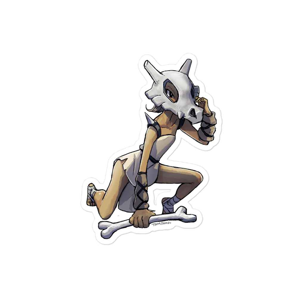 104. Cubone Gijinka Sticker
