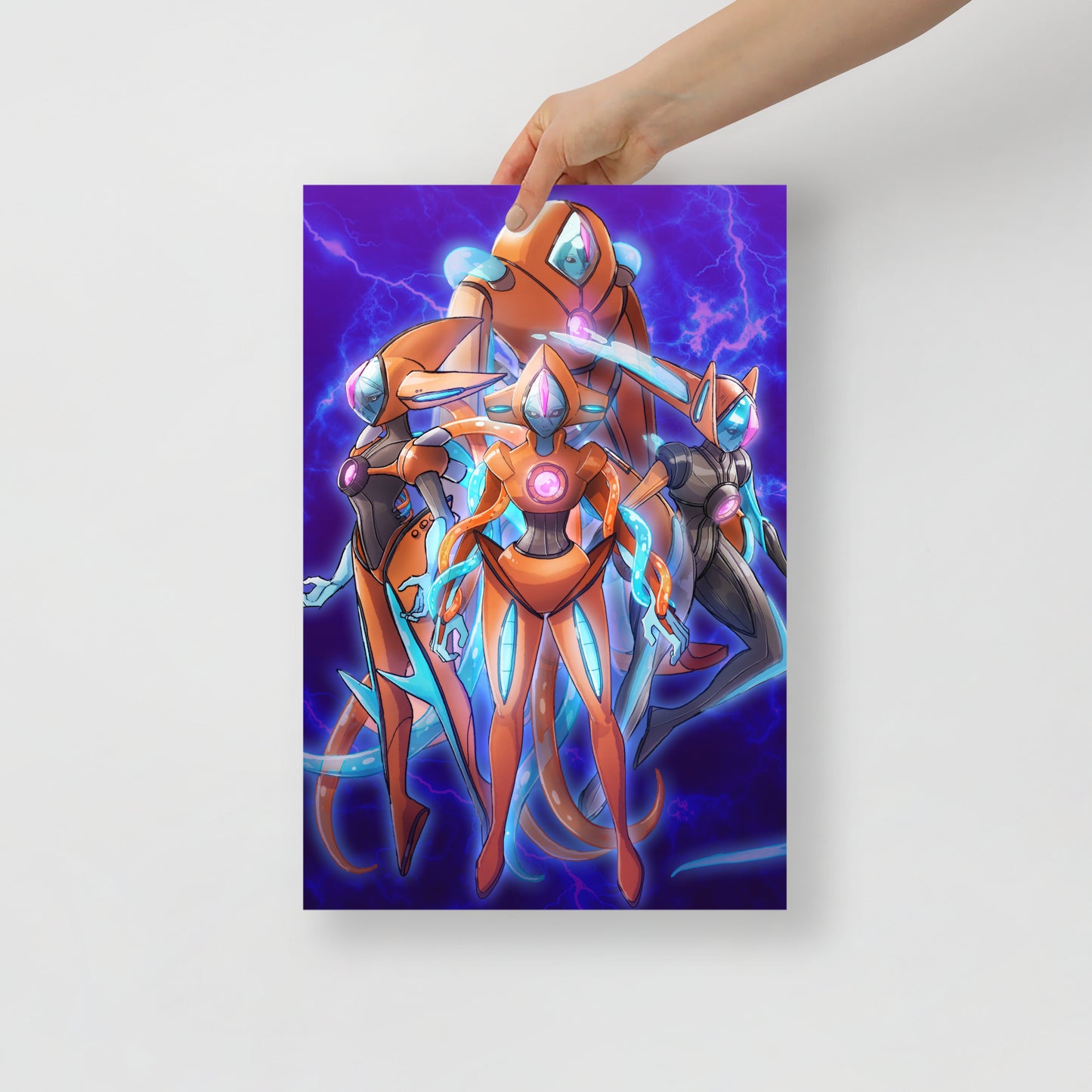 386.Deoxys Gijinka Poster