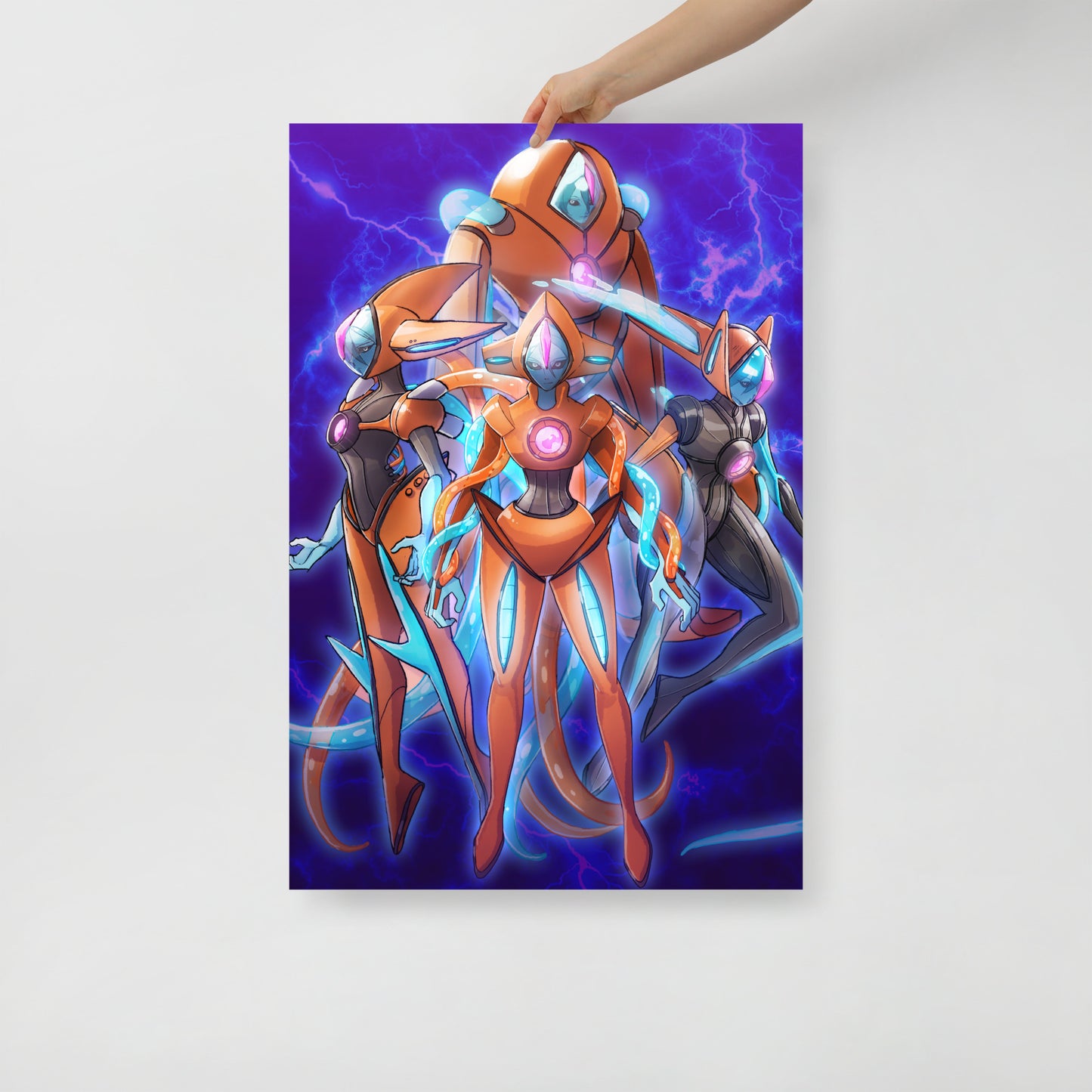 386.Deoxys Gijinka Poster
