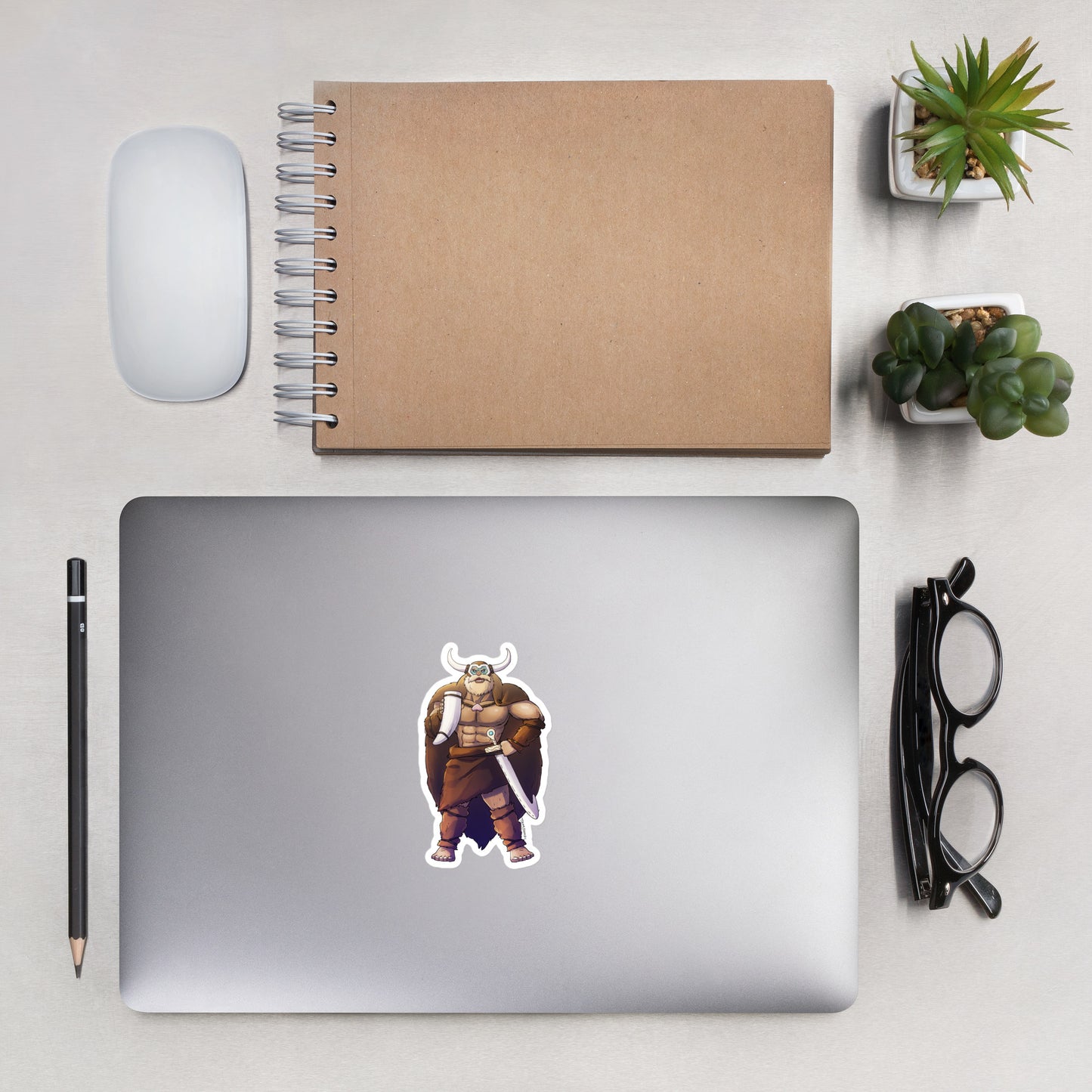 473. Mamoswine Gijinka Sticker