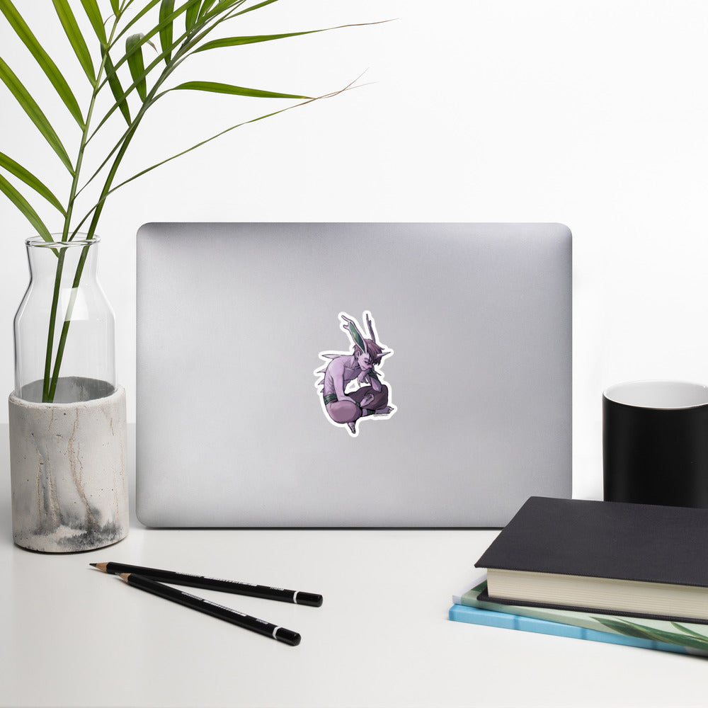 033.Nidorino Gijinka Sticker