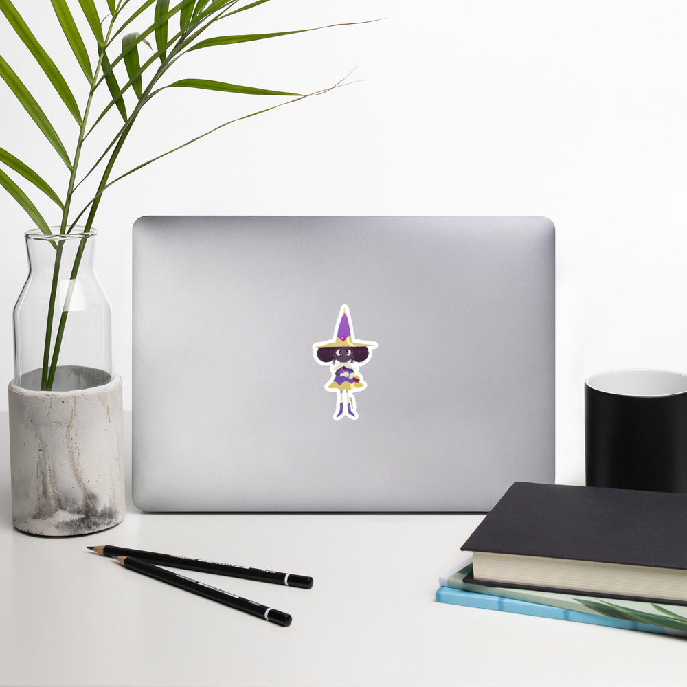 Little witch sticker