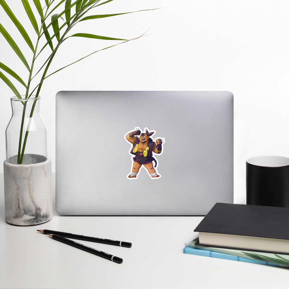 499. Pignite Gijinka Sticker