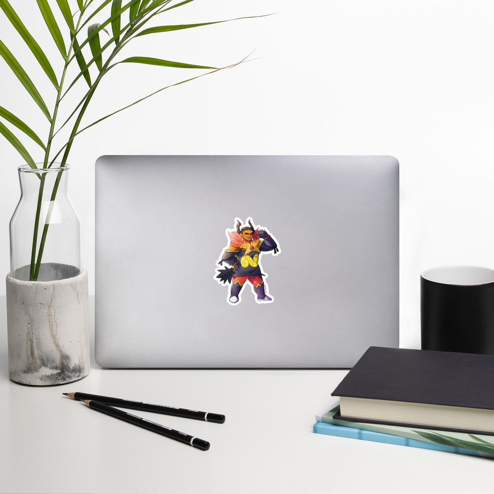 500. Emboar Gijinka Sticker