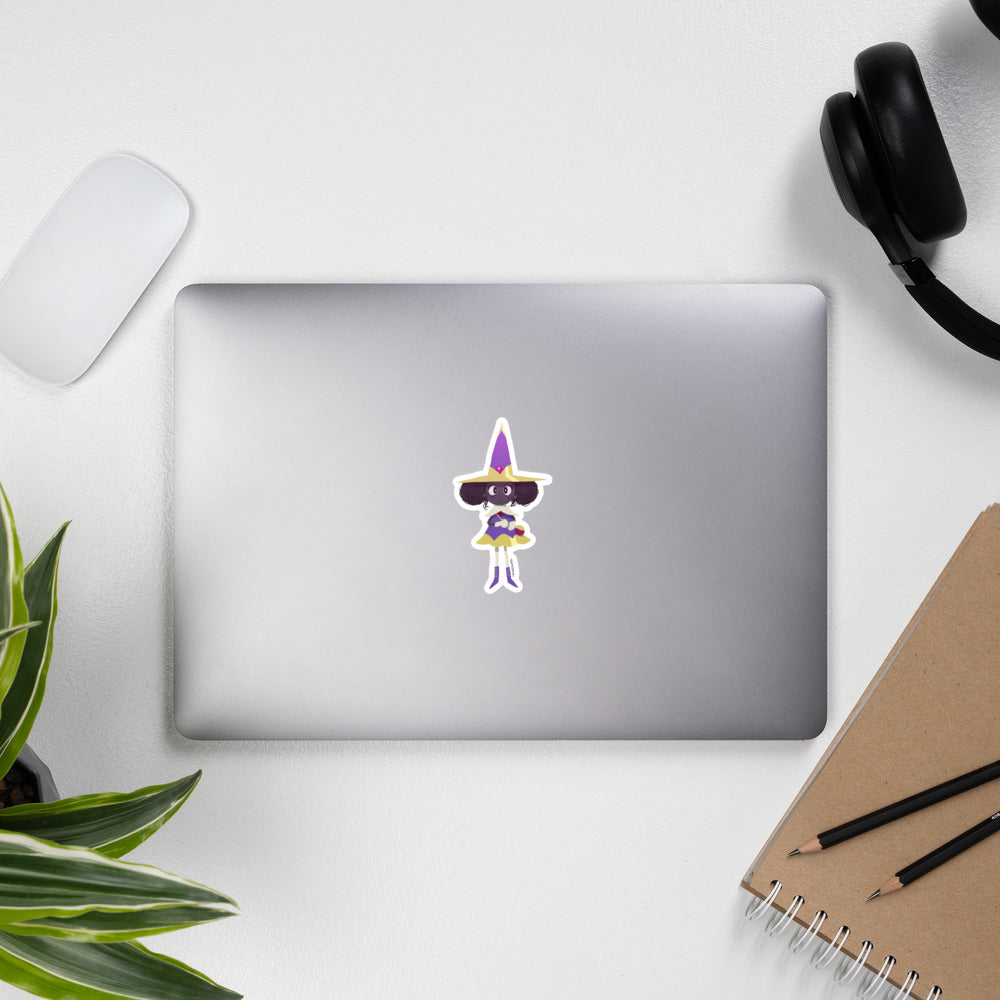 Little witch sticker