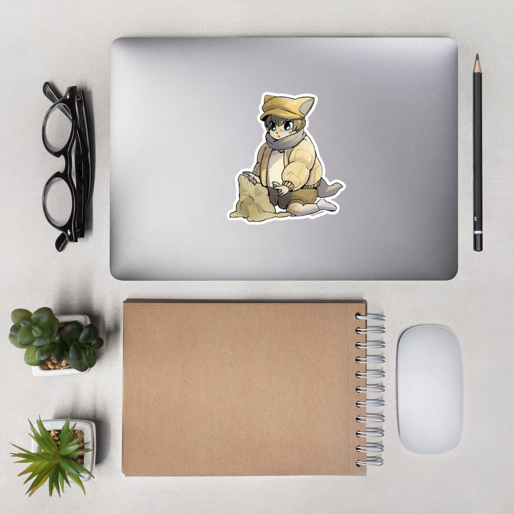 027.Sandshrew Gijinka Sticker