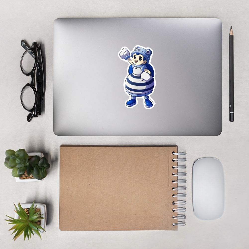 061.Poliwhirl Gijinka Sticker