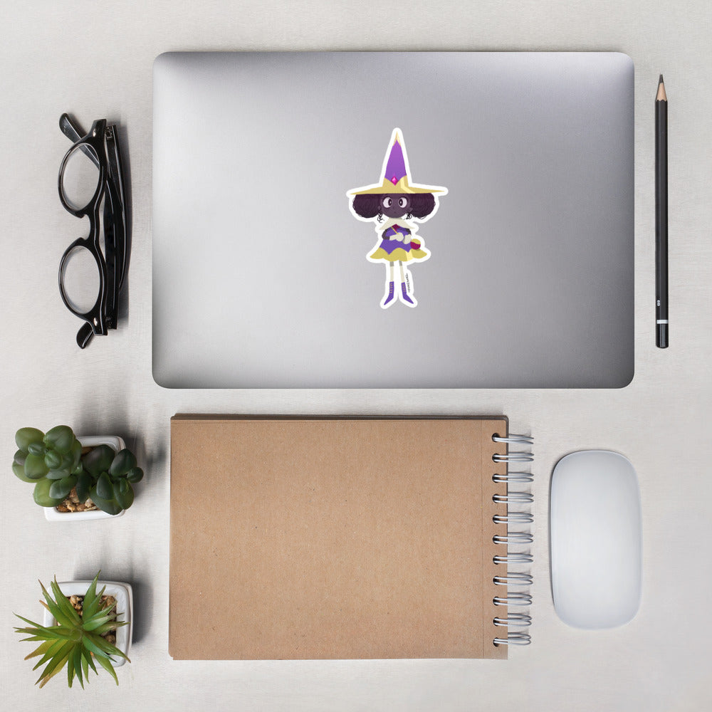Little witch sticker