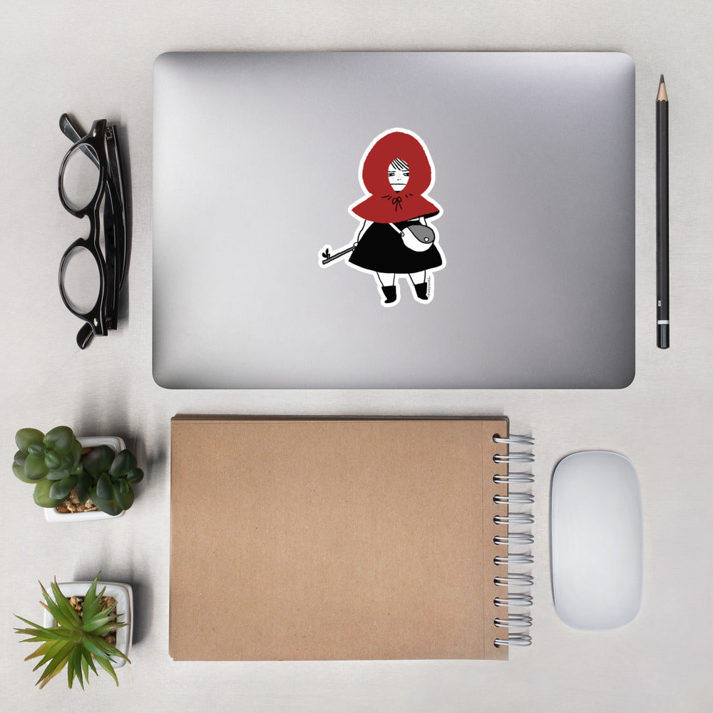 Upset Red Riding Hood