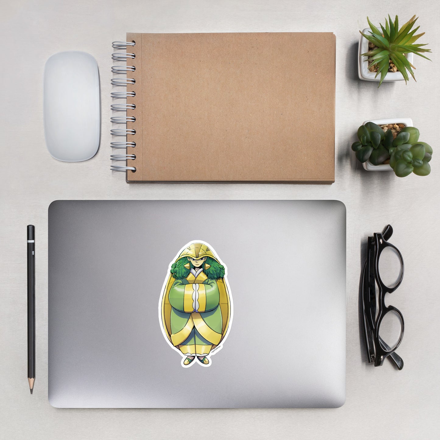 388. Grotle Gijinka Sticker