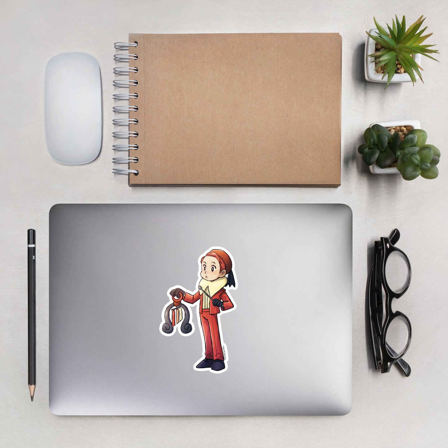401. Kricketot Gijinka Sticker